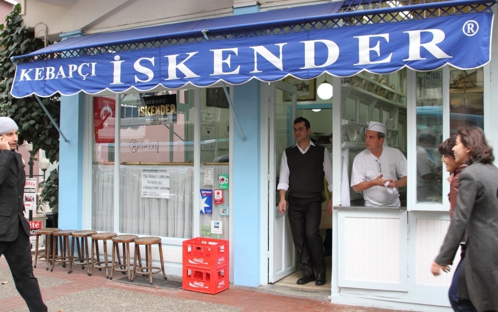 Iskender Kebabçisi, the original Iskender restaurant in the middle of Bursa.