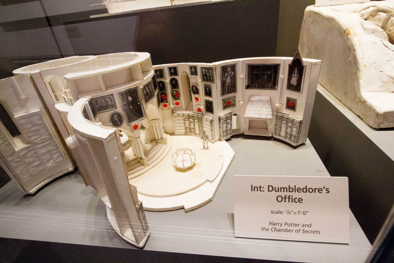Model of Dumbledore's Office.