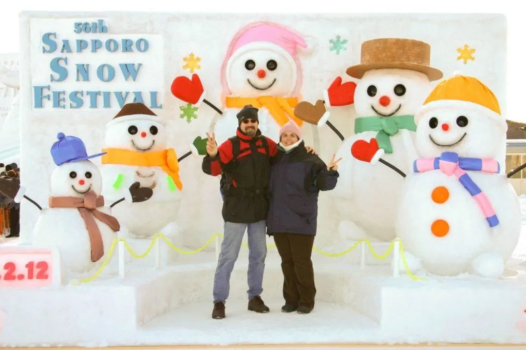 Sapporo Ice festival.