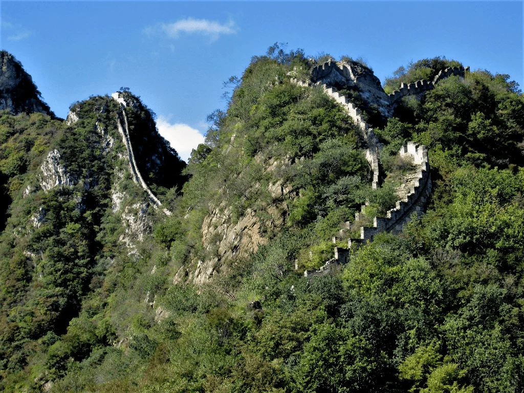 Jiankou section of the Great Wall.