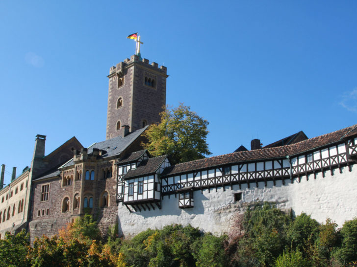 Wartburg Castle, a world heritage site, has a unique history and should not be missed.