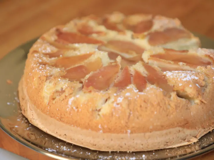 Traditional Lithuanian Apple Cake-with recipe.