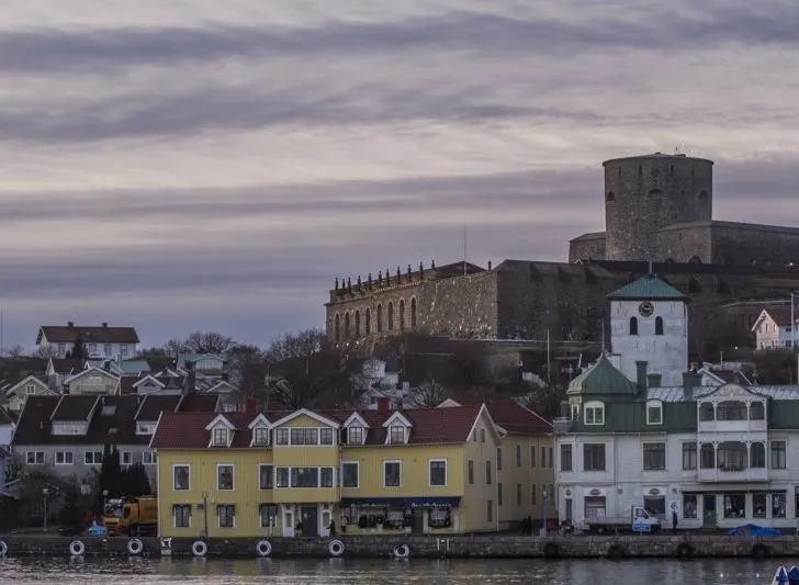 Gothenburg excursions include the ferry to Marstrand Fortress.