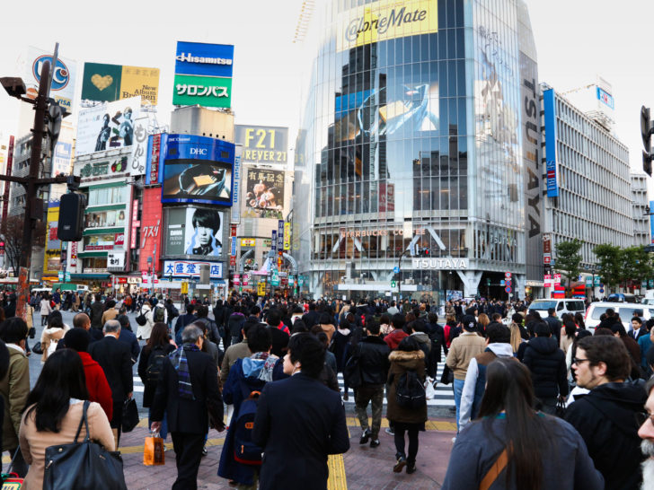 Shibuya Crossing is an iconic thing to do in Tokyo.