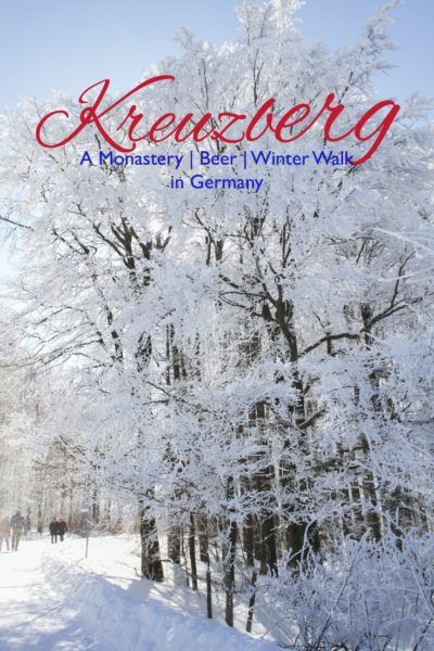 The perfect day out on a wintery day in Germany is at Kreuzberg Rhön!