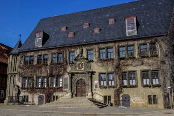 The town hall in Quedlinburg.