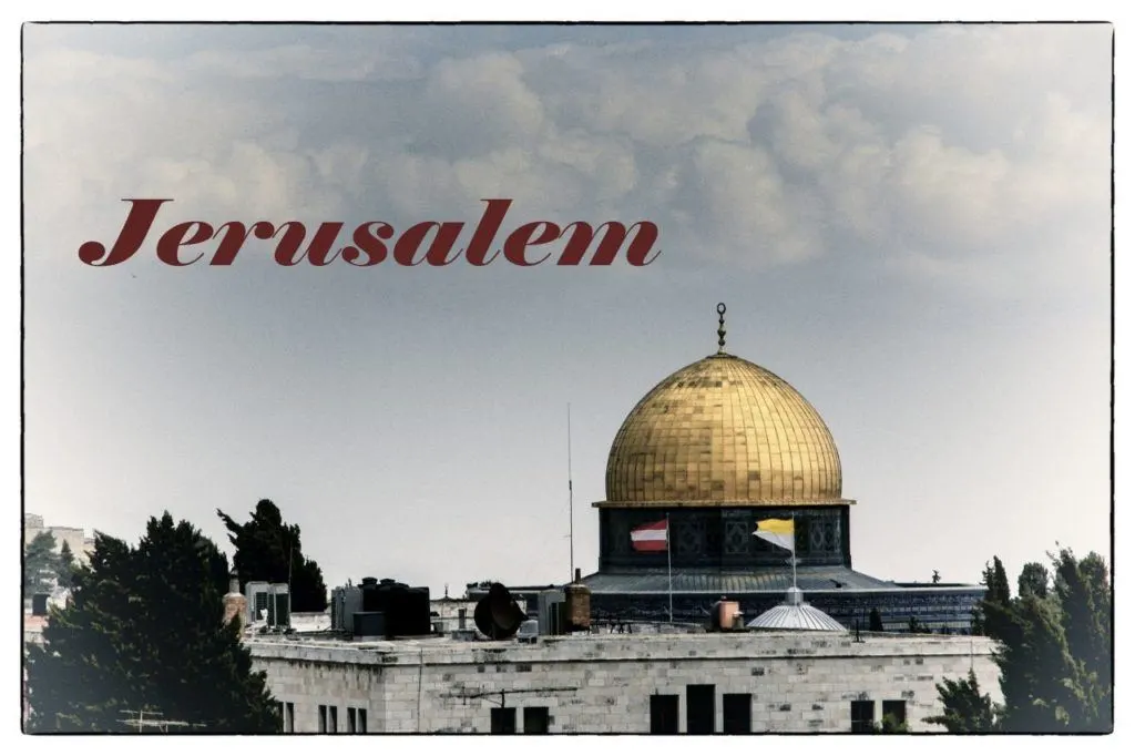 Jerusalem World Heritage Site.