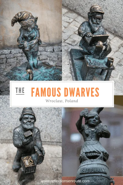 Here a dwarf, there a dwarf...everywhere are dwarfs. Just the right height for every child to find one in Wroclaw, Poland