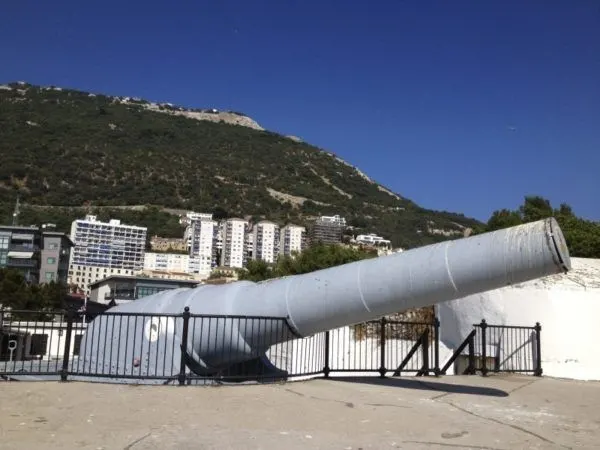 "The Big Gun" is open for visitors in Gibraltar.