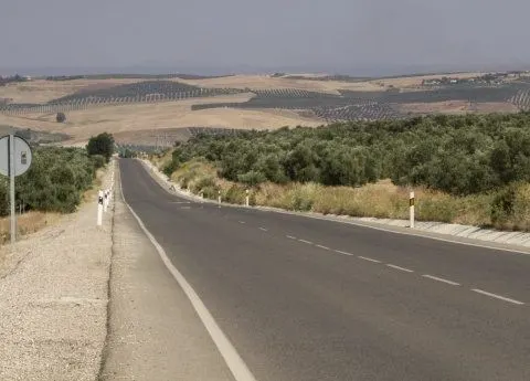 Spain is a large country with plenty of roads to travel.