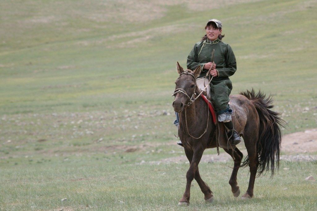 Mongolian Horse Rider.