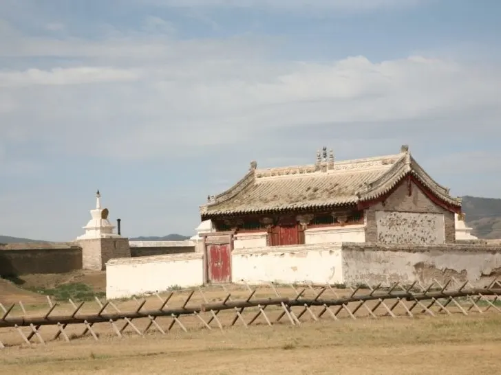 The ancient Mongolian city of Karakorum.