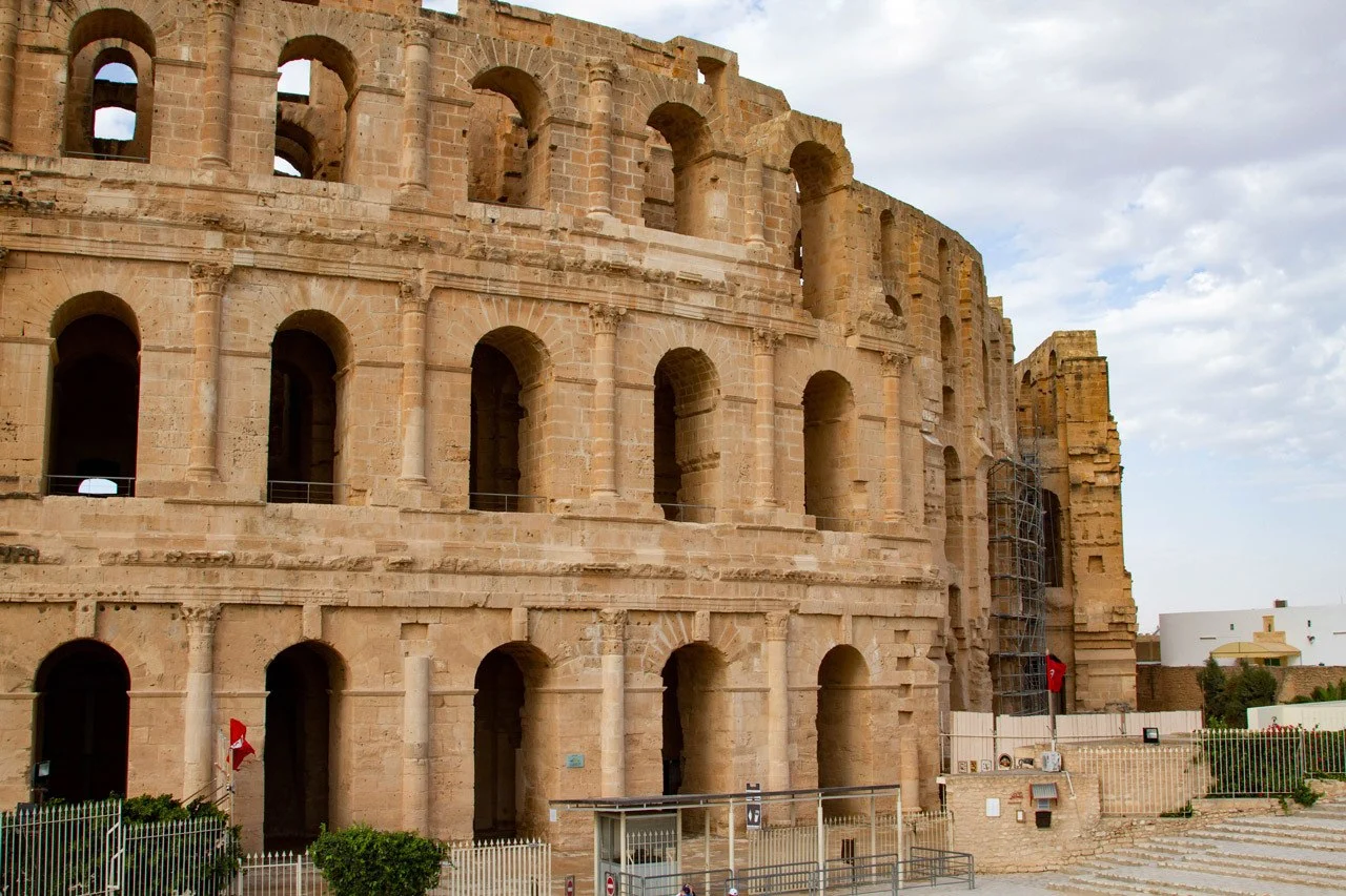 The best known Roman Ruin in Tunisia, and most visited, is El Jem.