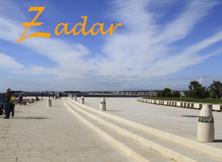  Zadar and its sea organ.