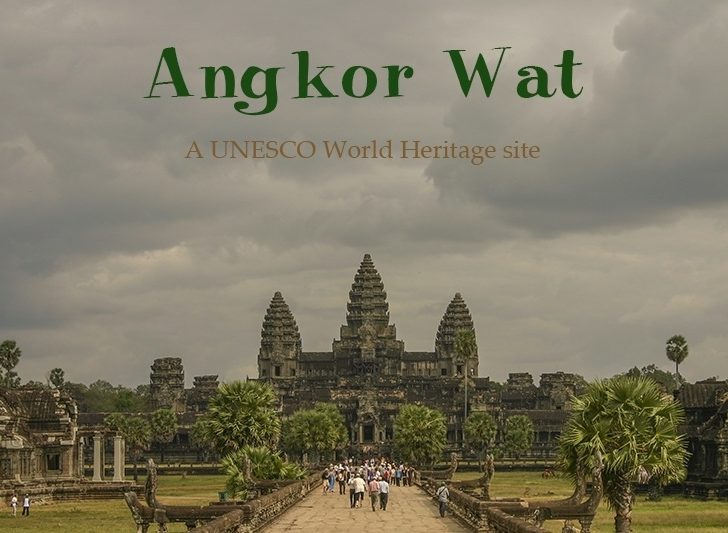 Main temple at Angkor Wat.