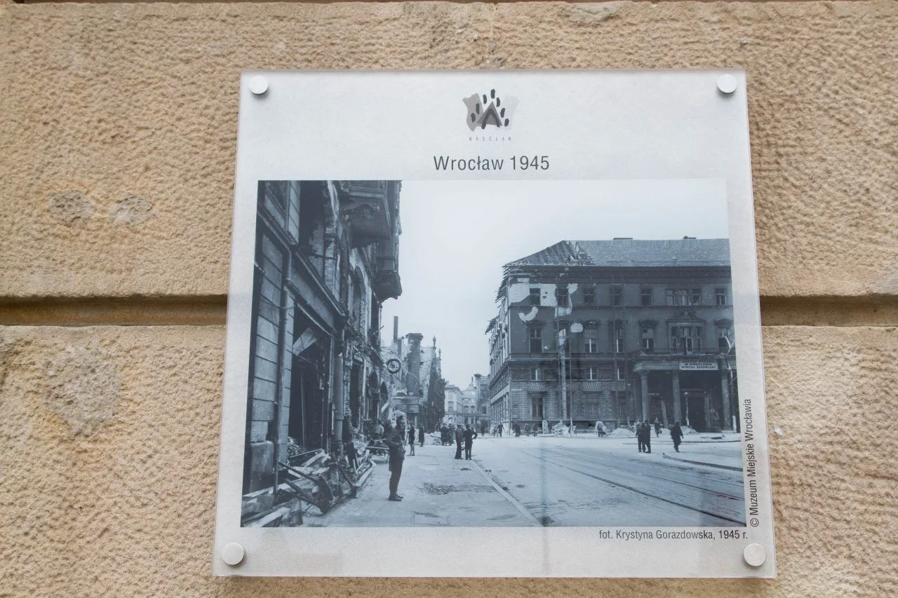 A photo of Wroclaw from 1945.