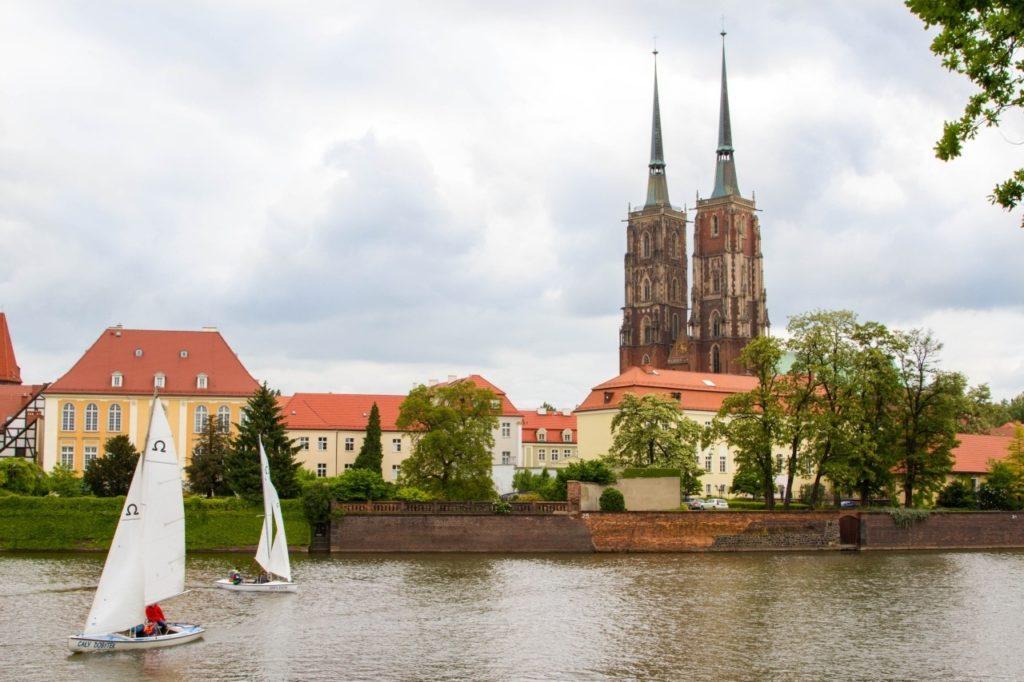 Plenty of things to do in Wroclaw, like sailing on the River Odra.
