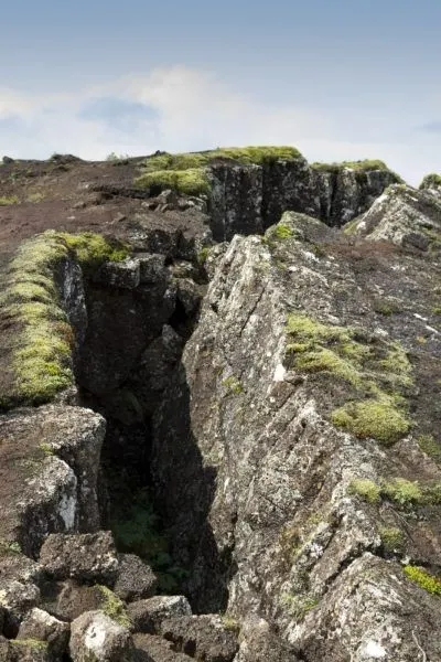 The ground literally opens up at Thingvellir National Park.