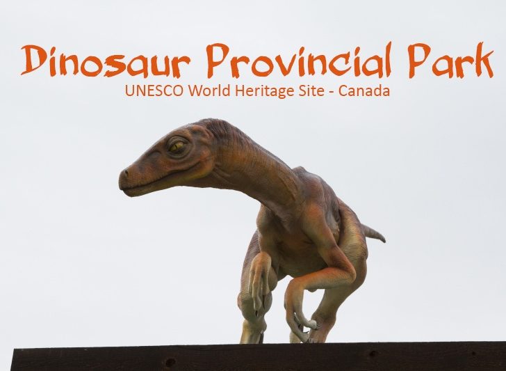 Digging for Dinosaurs in Dinosaur Provincial Park, Canada.