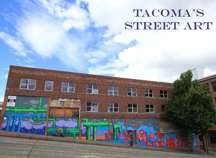 Tacoma street art is everywhere in the fun, vibrant city of Tacoma, Washington.
