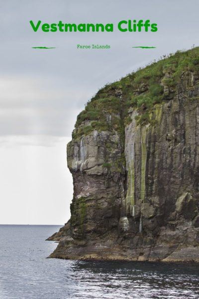A view of the Vestmanna Cliffs during our Bird Watching Tour.