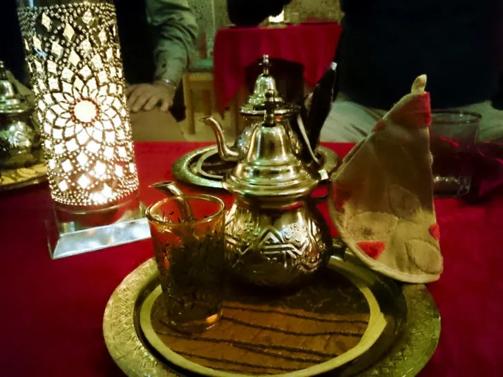 Traditional Moroccan mint tea...with recipe.