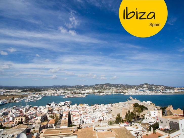 Day Trip to Ibiza, one of Spain’s Balearic Islands in the Mediterranean Sea.