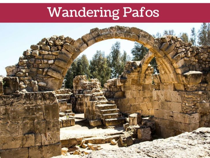 Amazing ruins of Pafos, Cyprus.