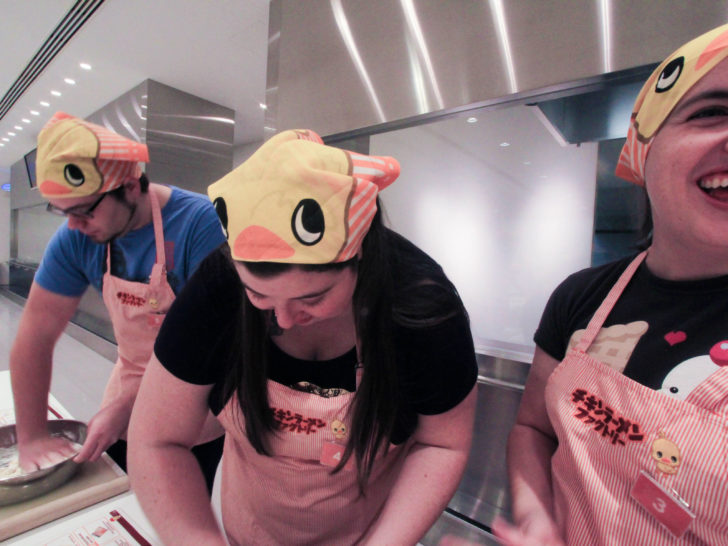 Making your own cup of noodles is a blast of an activity when you go to the Cup Noodle Museum.