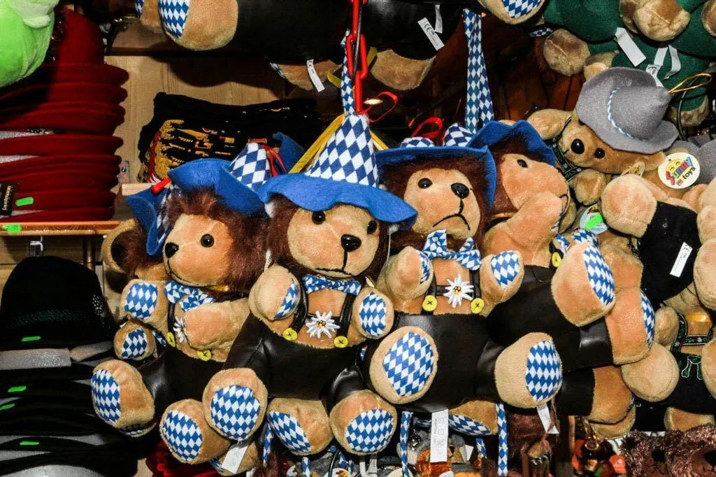 Bavarian bears for a one of a kind souvenir!