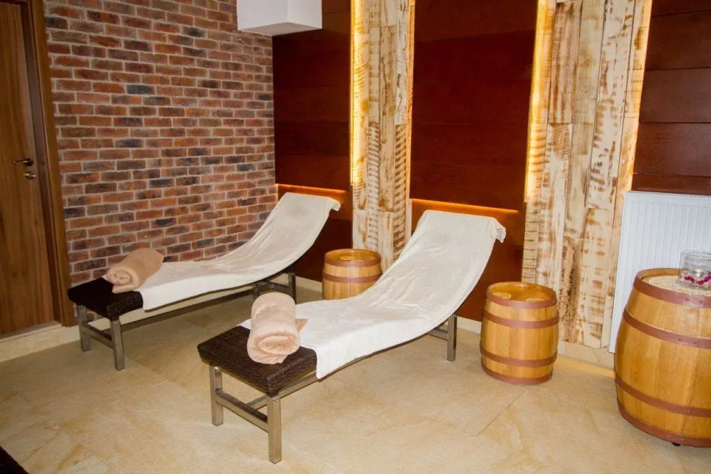 Relax room at the Purkmistr beer spa.