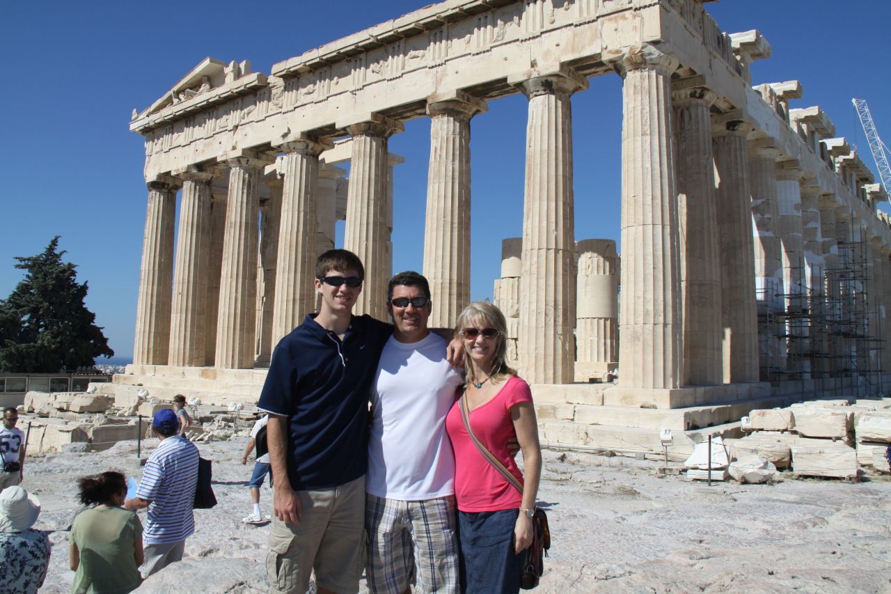 Family in Athens.