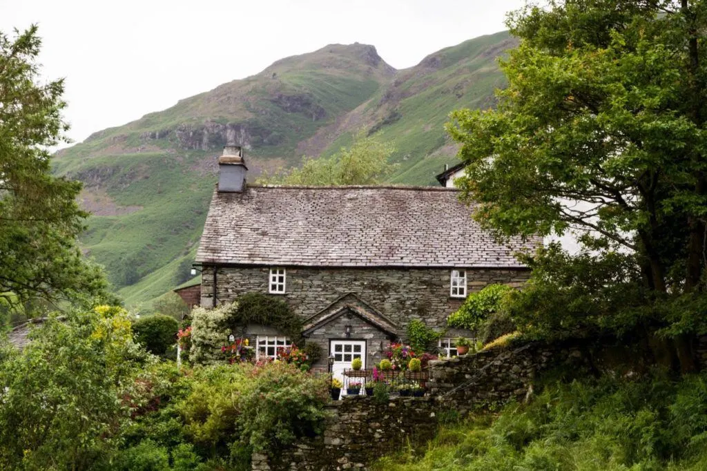 Impossibly gorgeous stone farmhouse in the Lake District.