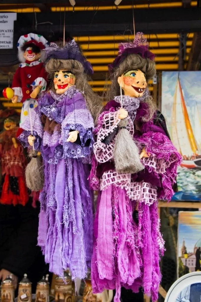 Not sure what to do in Prague? Why not go shopping for puppets?