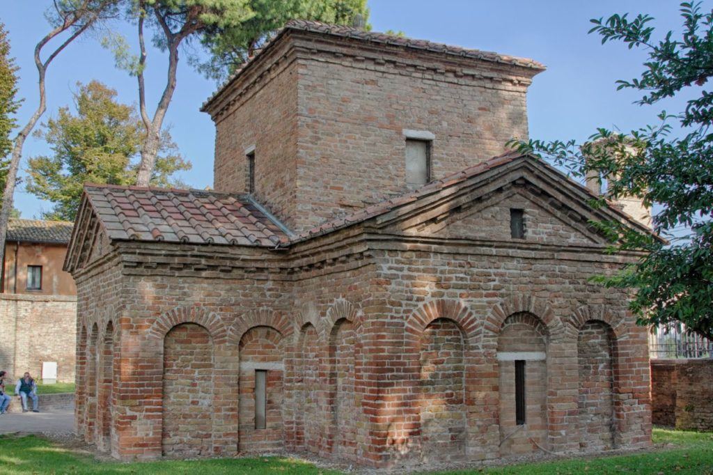 Exterior view of the Mausoleum of Galla Placida.