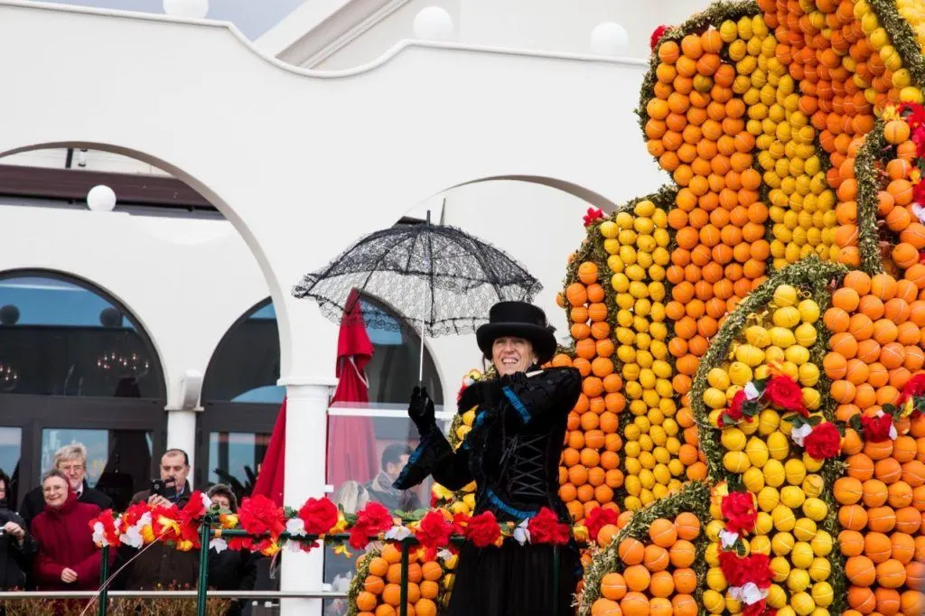 Smiles, costume, and plenty of lemons and oranges are the reason to go to the Menton Lemon Festival.