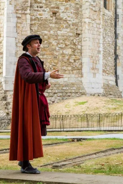 Tower of London Actor.