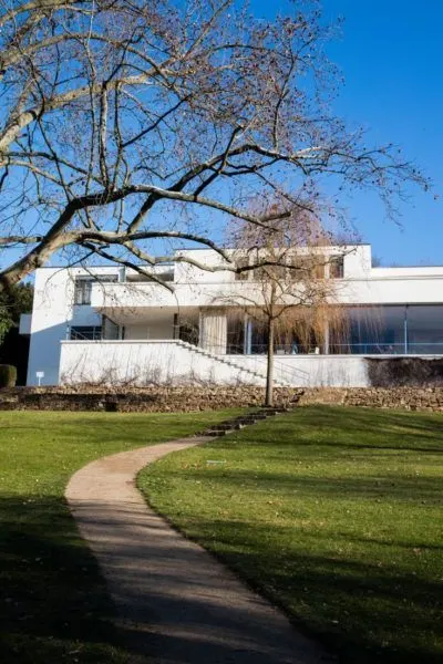 Exterior view of Villa Tugendhat.