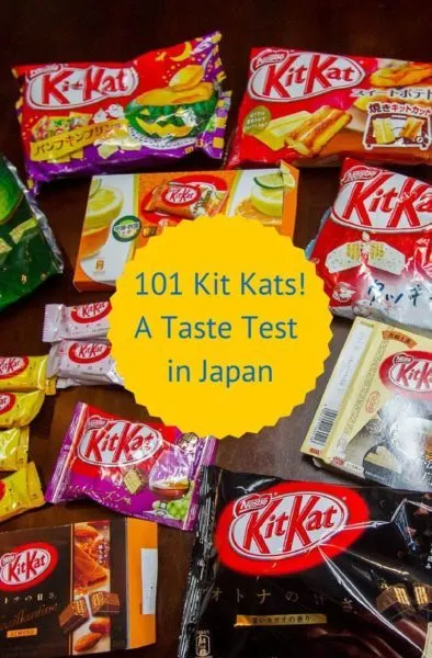 101 Japanese Kit Kat Candy Bars - A Taste Challenge *Video*
