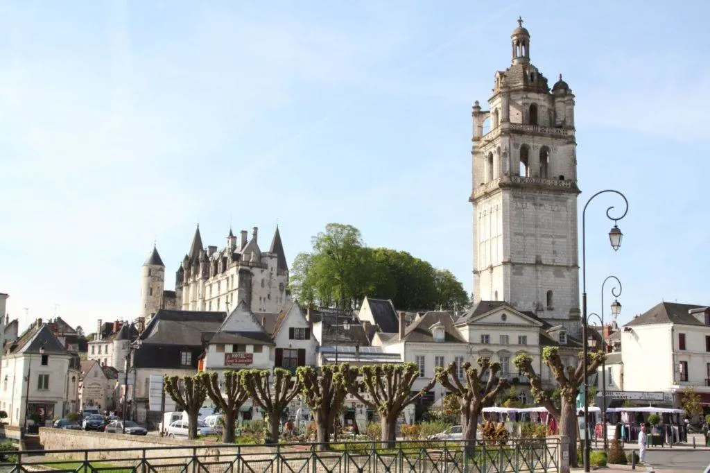 The chateau and cathedral in Loches on the Loire river, is definitely one of the most beautiful cities in France.