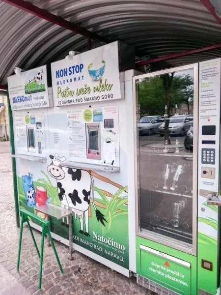 The Milk Machine of Ljubljana Slovenia