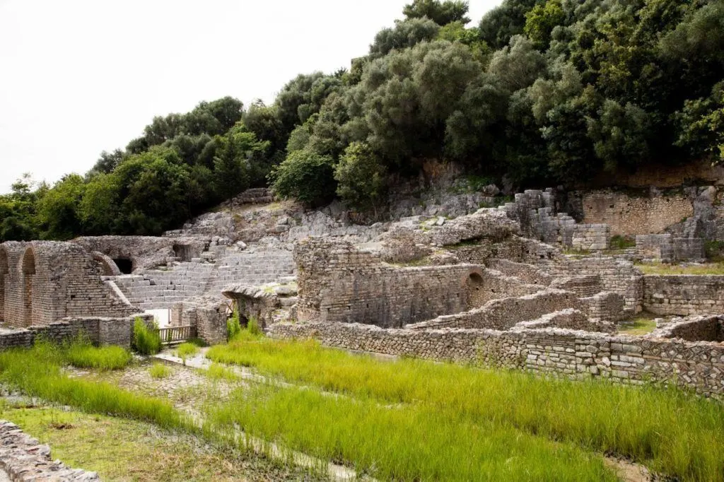 The amphitheater of Butrint.
