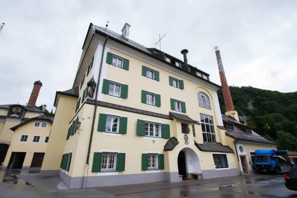 Brewing part of the Hofbrau complex in Berchtesgaden.
