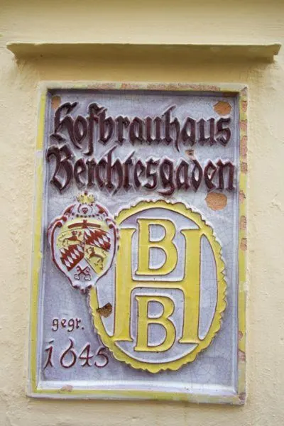 The Hofbrauhaus in Berchtesgaden.