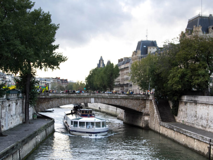 There are many beautiful cities in France, like this scene of the Seine in Paris.