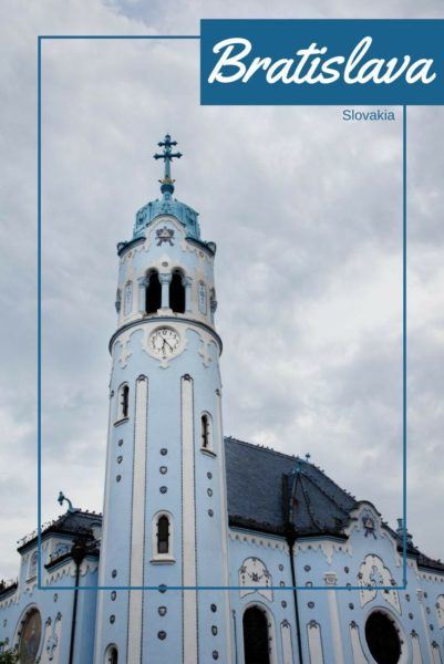 The Blue Church, beautiful and iconic, but not the only thing to see in Bratislava. Click here to see what you can do!