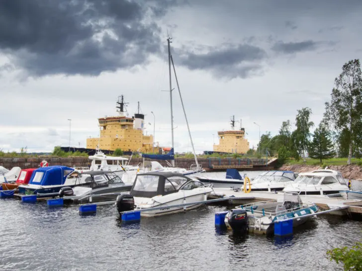 Lulea, Sweden has plenty of adventure activities starting right here at the port.