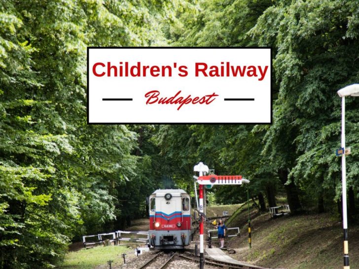 Taking a Ride on the Children's Railway in Budapest.