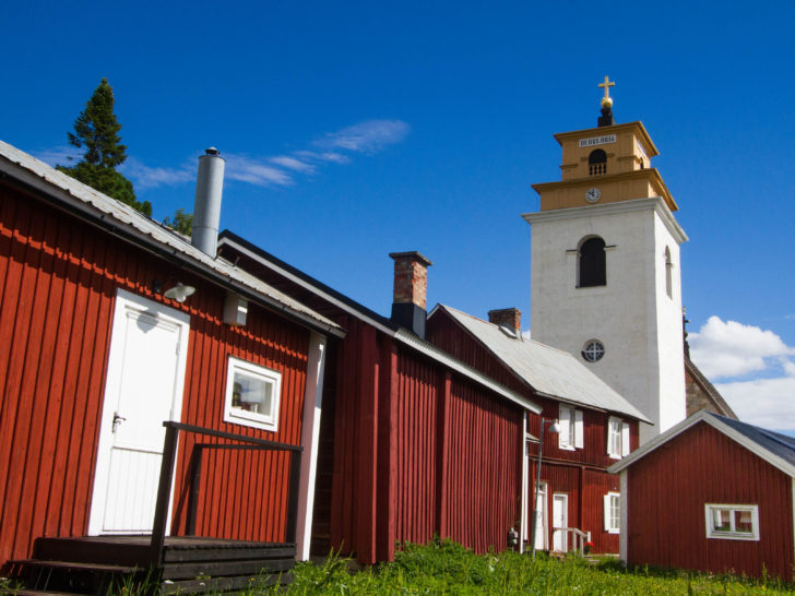 The Gammelstad church, a world heritage site, is well worth visiting while in Lulea.