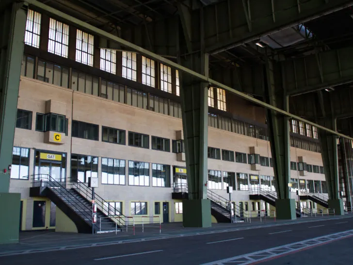 The old and unused Tempelhof airport holds tons of history and mystery!